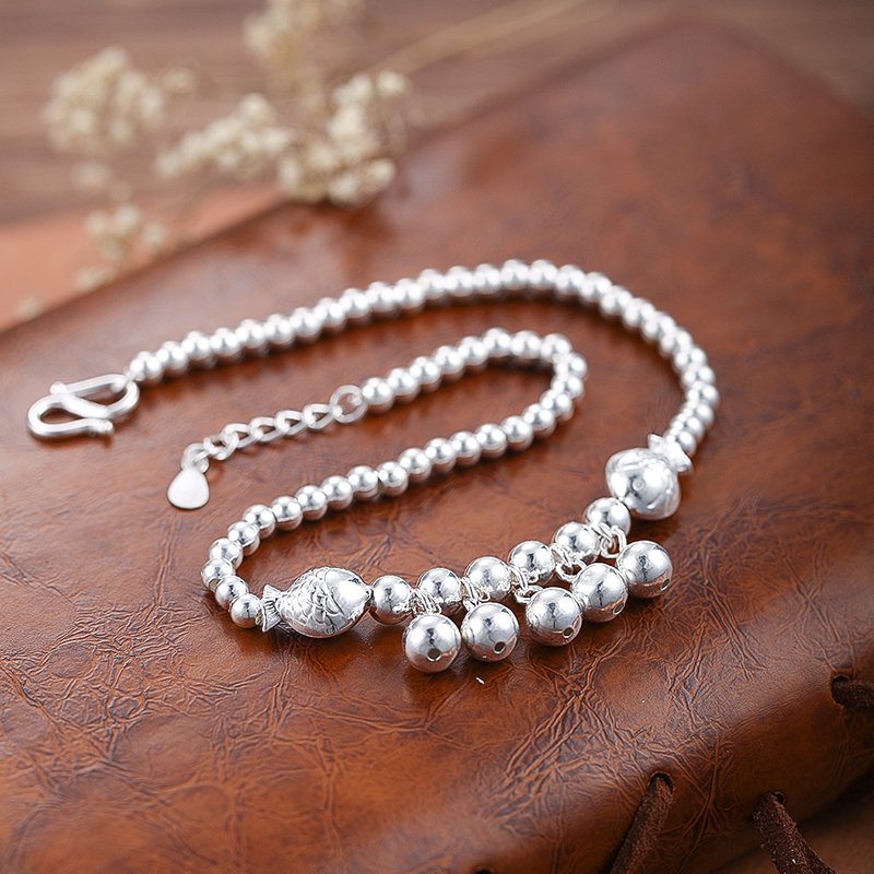 Chaine de cheville Femme en Argenterie - Ref 3103882 Image 4