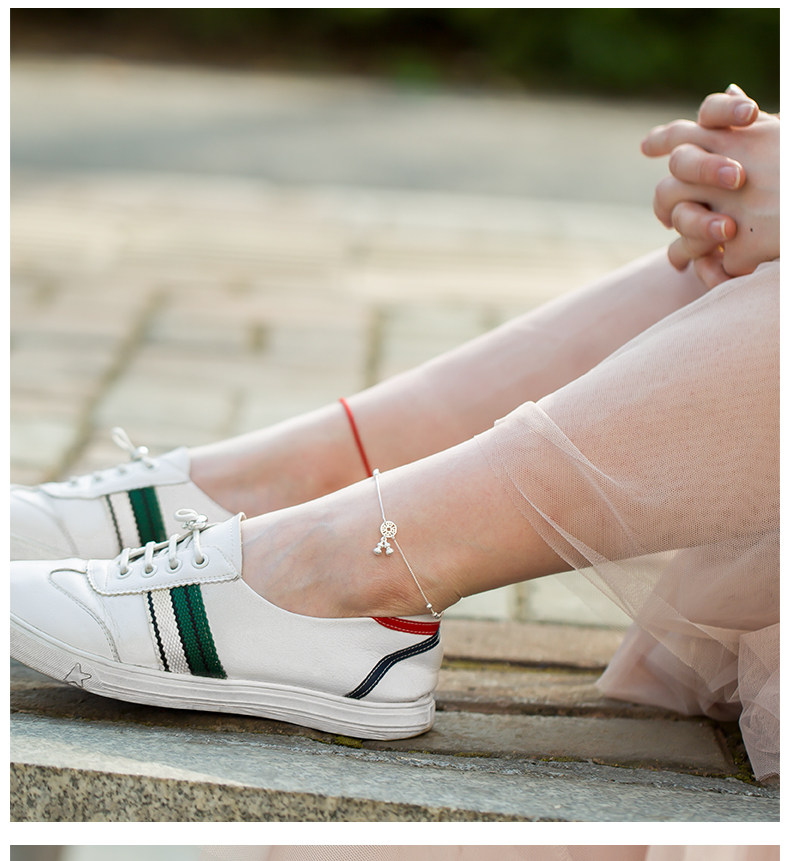 Bracelet de cheville Femme en Argenterie - Ref 3102161 Image 8