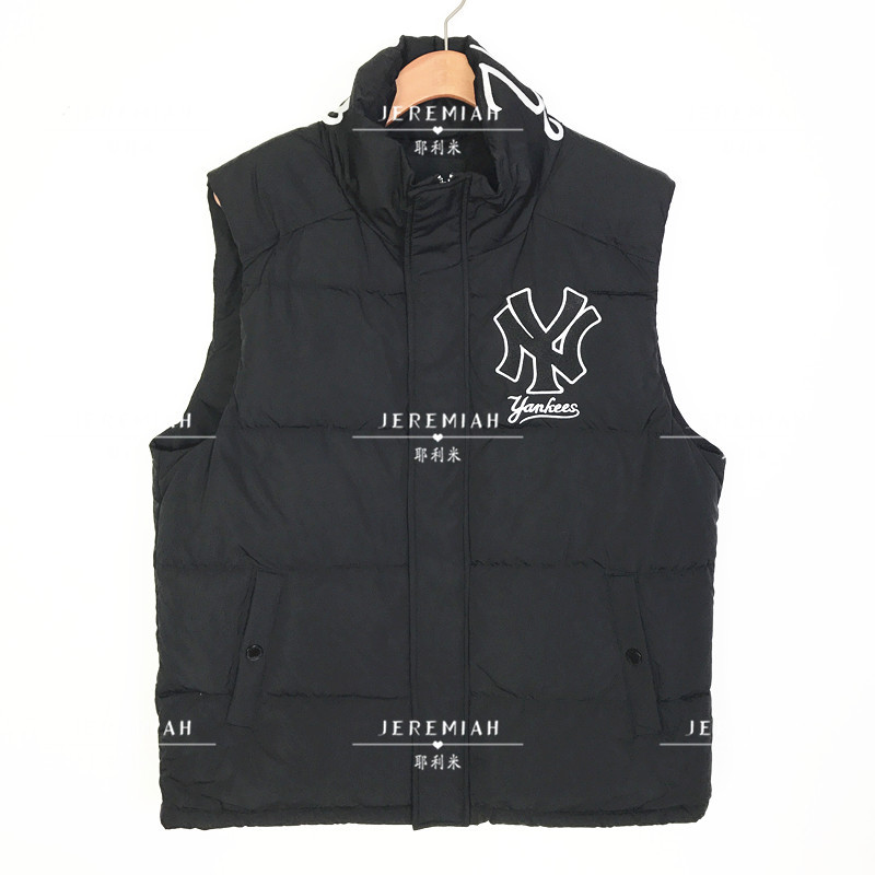 MLB quầy trong nước 18 mùa đông mới NY Yanji màu đen thể thao xuống vest vest 45000 45100 áo khoác anta