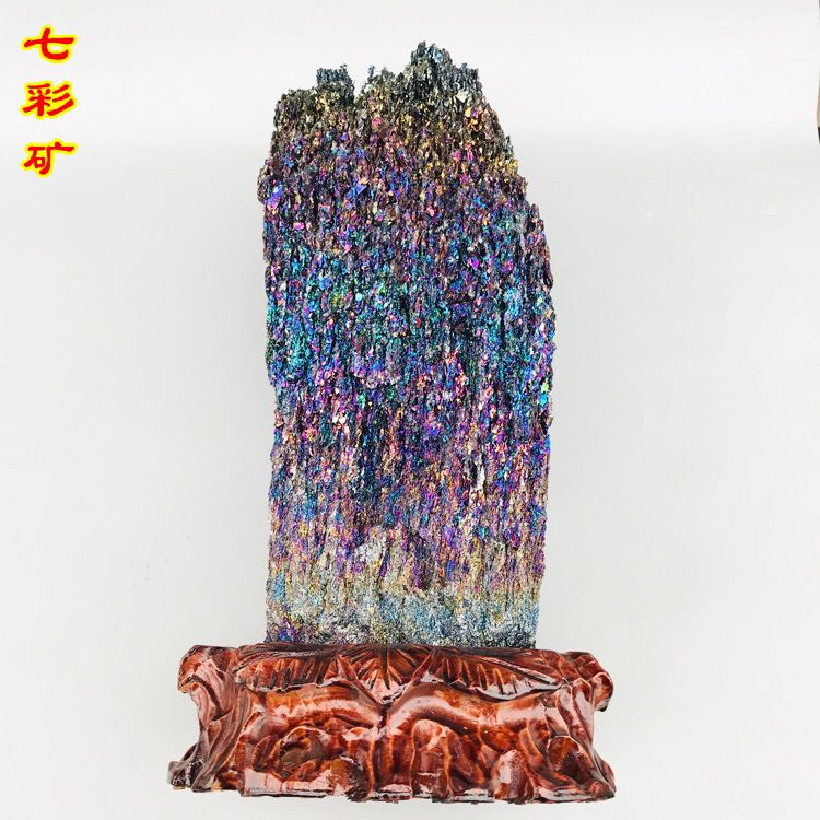 Premium Multicolored Mineral Crystals, Silicon Carbide Raw Stones, Natural Science Education Minerals, Dazzling Crystal Stones, Semi-Precious Stones