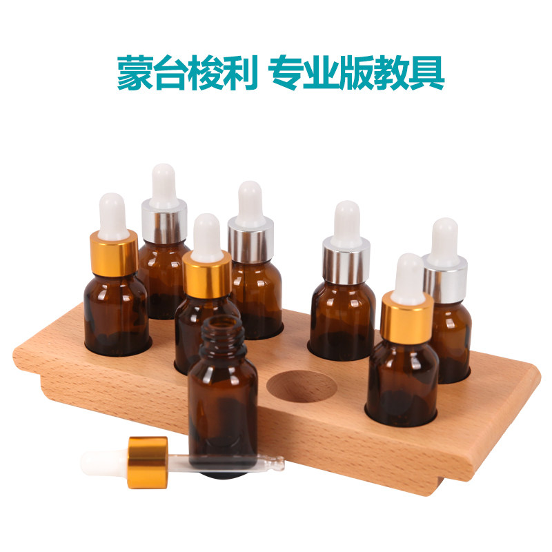 Monte's teaching aids Monte Monte Montessori Sensory Aids Infant 2-4-year-old Toy Taste bottle of taste Taste Bottle