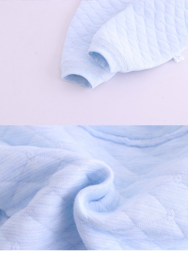 Quần áo sơ sinh cho bé quần áo mùa đông nam và nữ bé 0-2 tuổi cotton dày ấm áp jumpsuit đồ ngủ mùa thu đông quần áo trẻ em xuất khẩu