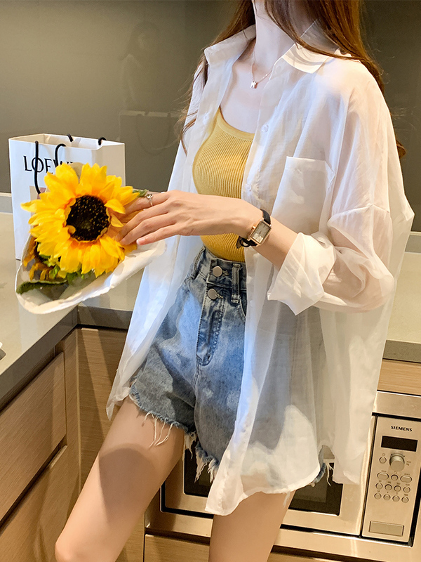 Tencel Sun Protection Shirt for Women, Shawl Outerwear, 2026 Summer New Style, Loose Sun Protection Clothing, Cardigan Top, Lightweight Jacket Tencel Sun Protection Shirt for Women, Shawl Outerwear, 2026 Summer New Style, Loose Sun Protection Clothing, Cardigan Top, Lightweight Jacket