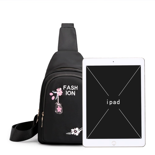 Нагрудная сумка, сумка для телефона, сумка через плечо, спортивная сумка на одно плечо, ремешок для сумки, 2020, в корейском стиле, с вышивкой