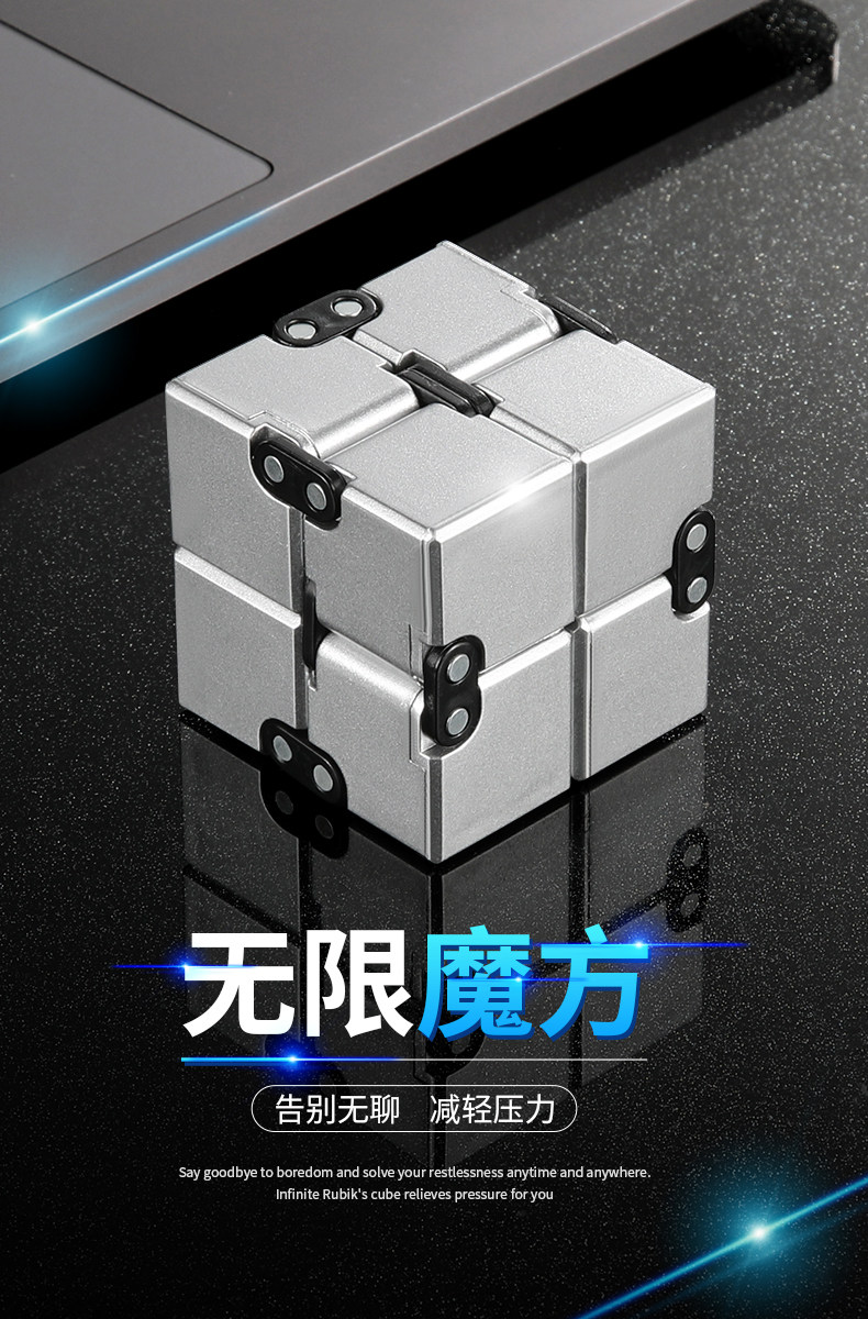 Кубик Рубика 无限魔方减压玩具指尖解压神器口袋方块指尖成人上课无聊打发时间 Family tribes