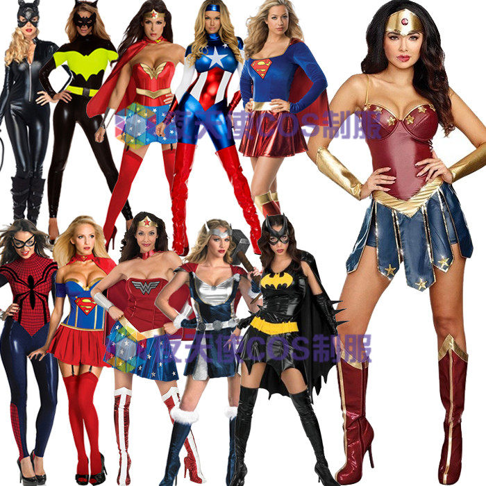 Wonder Woman Costume WonderWoman Justice League cos Divine Power Superwoman Thor Batman Flash
