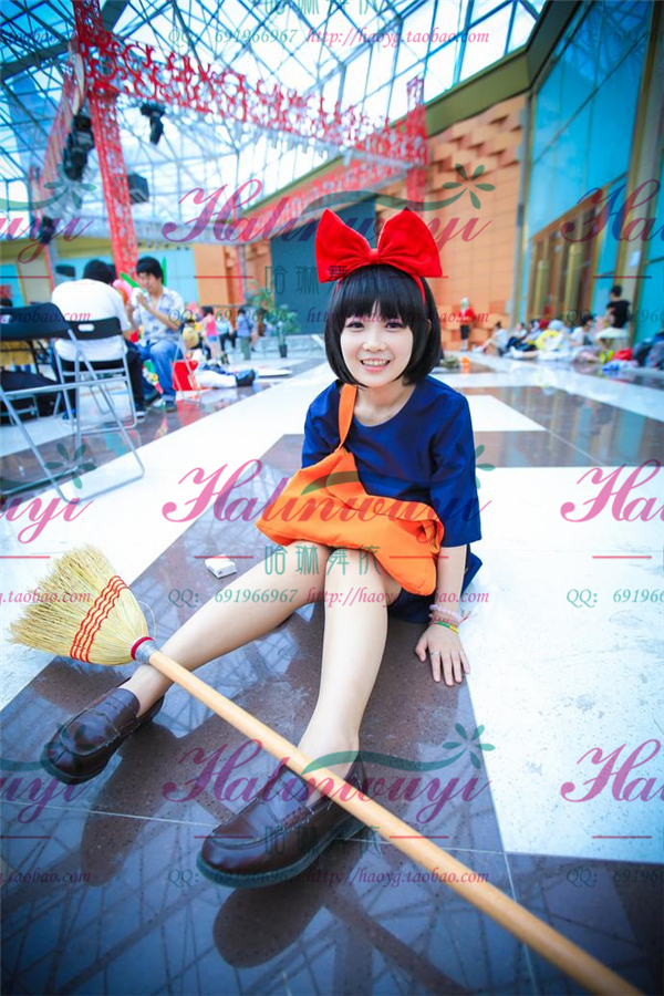 Anime Nhật Bản phù thủy giao hàng tận nhà cosplay phù thủy Kiki chơi quần áo Halloween phù hợp với trang phục bóng - Cosplay cosplay akatsuki