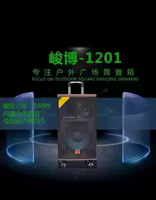 Junbo 1201 Musical Instruments Play and Sing Publicity Speech Square Dance 550W High Power Bluetooth Wireless Microphone Battery Speaker