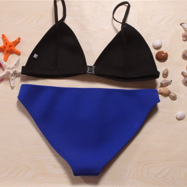 2016 AliExpress áo tắm bikini Âu Mỹ bikini xẻ tà áo tắm bikini tổng hợp bikini - Bikinis