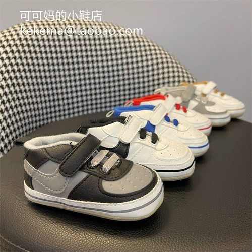 Нескользящая дышащая высокая белая обувь подходит для мужчин и женщин для девочек для раннего возраста для отдыха, 0-1 лет