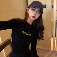 Черные буквы 3 Обычная длина одежды