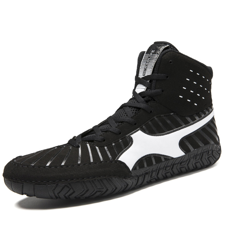 Wrestling Shoes for Shoes Shoes Shoes Shoes Shoes Boots Long Boots Male High Cylinder Sneakers Professional Gfighting Boxing Shoes Training Deep Squatting Shoes