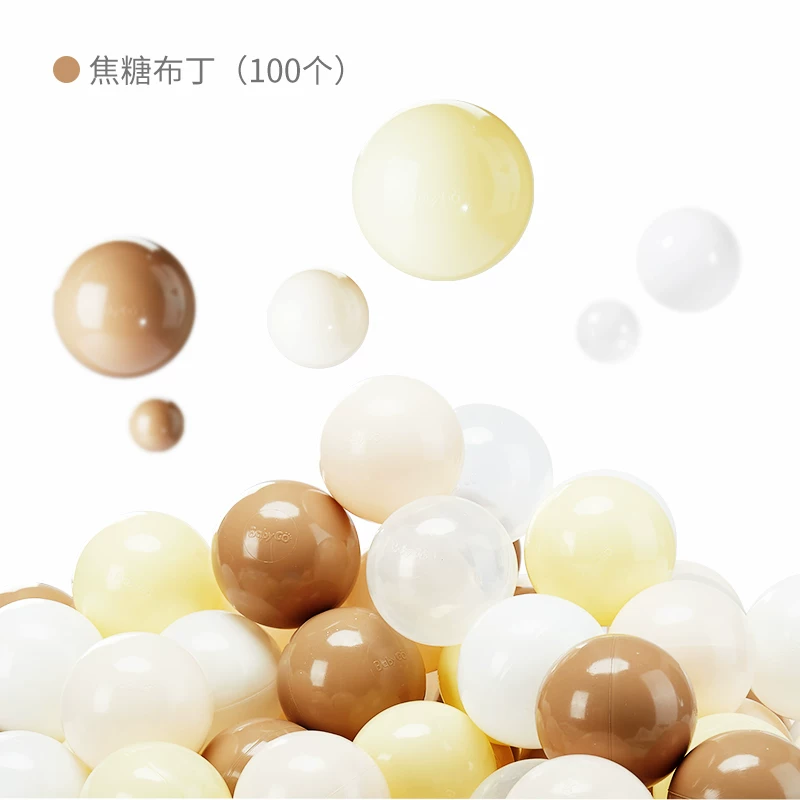 [Same price: 618] BABYGO ocean ball pool indoor baby chewable toy thickened safety wave ball