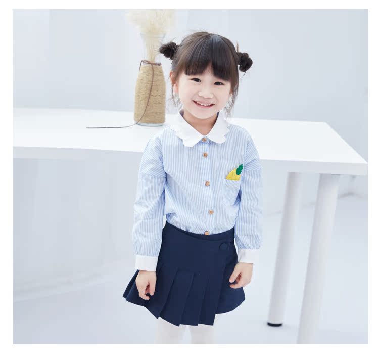 Chemise fille CICIE à manche longue - Ref 2085089 Image 18