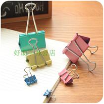 Hon Man Tai Fung Mei Tail Clip Long Tail Jika Dovetail Clip Report Clip folder Ticket clip 1 # 51MM Colour