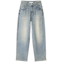 (Imported cotton series) Miss Sixty2024 autumn new jeans womens retro distressed carrot pants