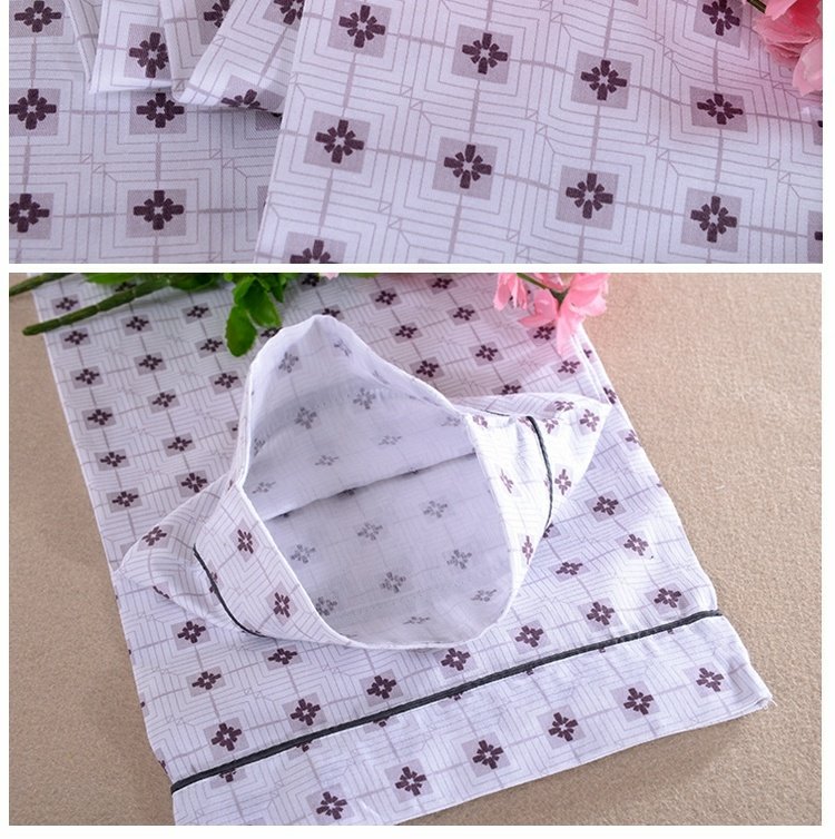 Quần cotton cotton cỡ lớn rộng ngủ quần cotton nhà mỏng phần giản dị đồ ngủ trung niên nam quần mùa hè quần áo nam hàng hiệu