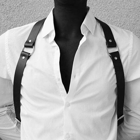 Factory Direct Selling European and American Wind Men Strap Men Strap Men Strap Leather Harness