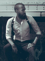 Mens Leather Harness