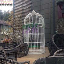 European wrought iron Birdcage wedding decoration Birdcage Park extra-large birdcage super large birdcage landing Birdcage
