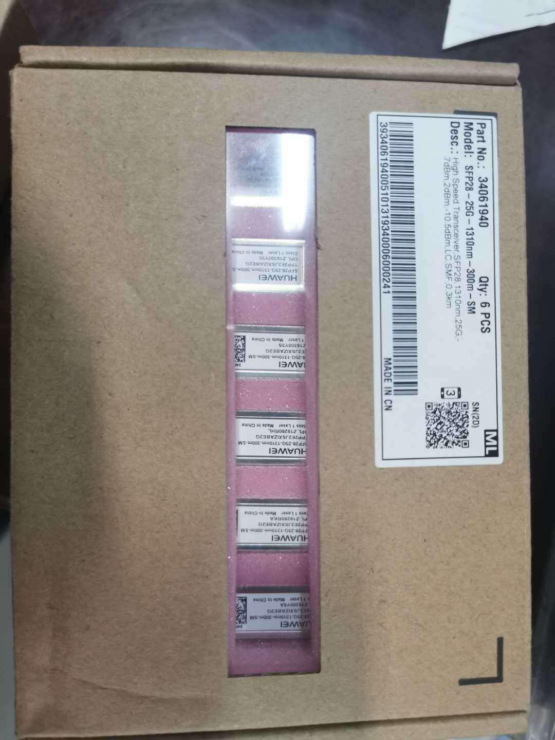 Huawei SFP28-25G-1310nm-300m-SM 5G light modules 25G300M 0 3km 34061940 34061940 