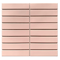 Розовая красная двойная ряд подбалвная полоса розовая