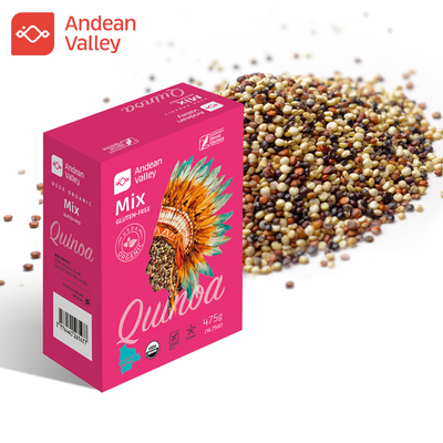 玻利维亚进口三色红白黑藜麦米475g