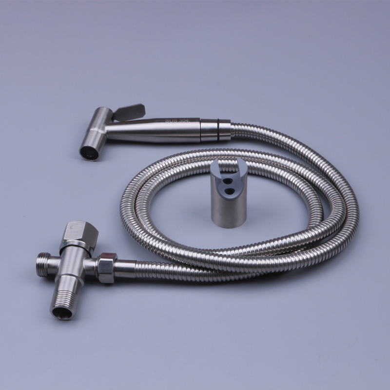 304 stainless steel women washer toilet spray gun set wash butt shower booster flusher nozzle