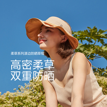 Banana Lower Lace Full Shade Grass Hat Sunscreen Sunhat Anti UV sun hat Outdoor Foldable with outdoor foldable