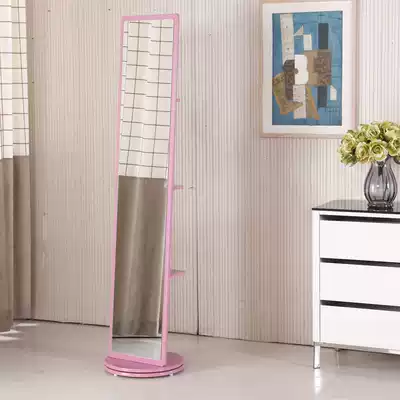Simple storage full-length mirror Dormitory rotating full-length mirror Special offer mirror Floor-to-ceiling mirror Clothing store full-length mirror mirror