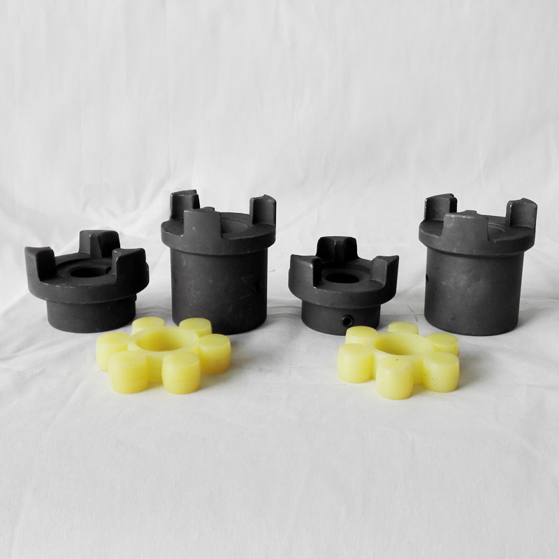 Plum-shaped coupling elastic ML1ML2 ML3ML4ML5LM type couplings aluminium alloy star-shaft type cast steel