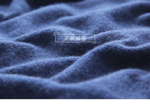 Áo len cashmere nam cổ áo vuông cổ áo thun kẻ sọc áo len rộng ngắn trung niên cha áo len màu rắn bộ nỉ nam