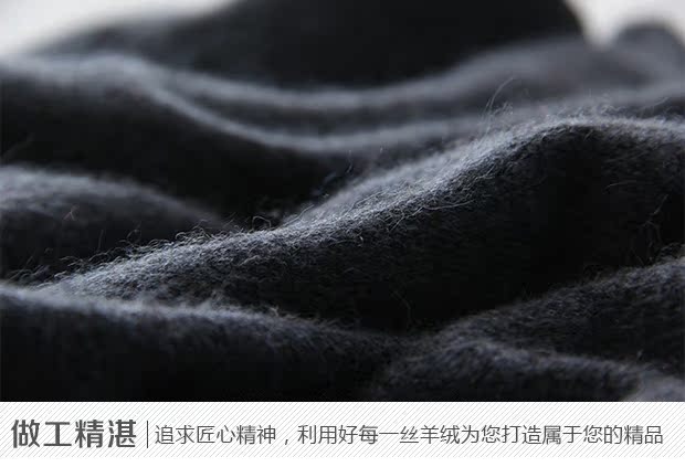 Áo len cashmere nam v-cổ màu sắc phù hợp với áo khoác cardigan dày dày áo len lỏng lẻo cha trung niên áo len áo giữ nhiệt nam