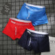 Inneru Men's Underwear Cotton Boxer Pants Breathable Mid-waist Boys Personality Sports Cute Boxer Pants Trend