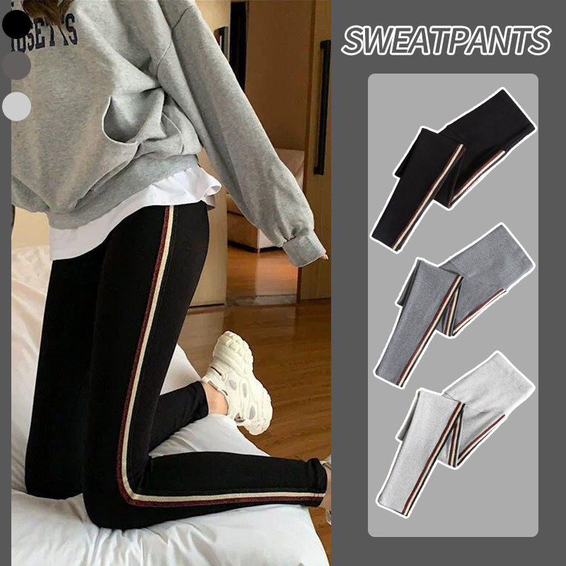 Pregnant women wear pants in spring and Autumn fashion outside trousers tide Mom pure cotton high waist pregnant women smoke pipe pants spring and autumn thin models