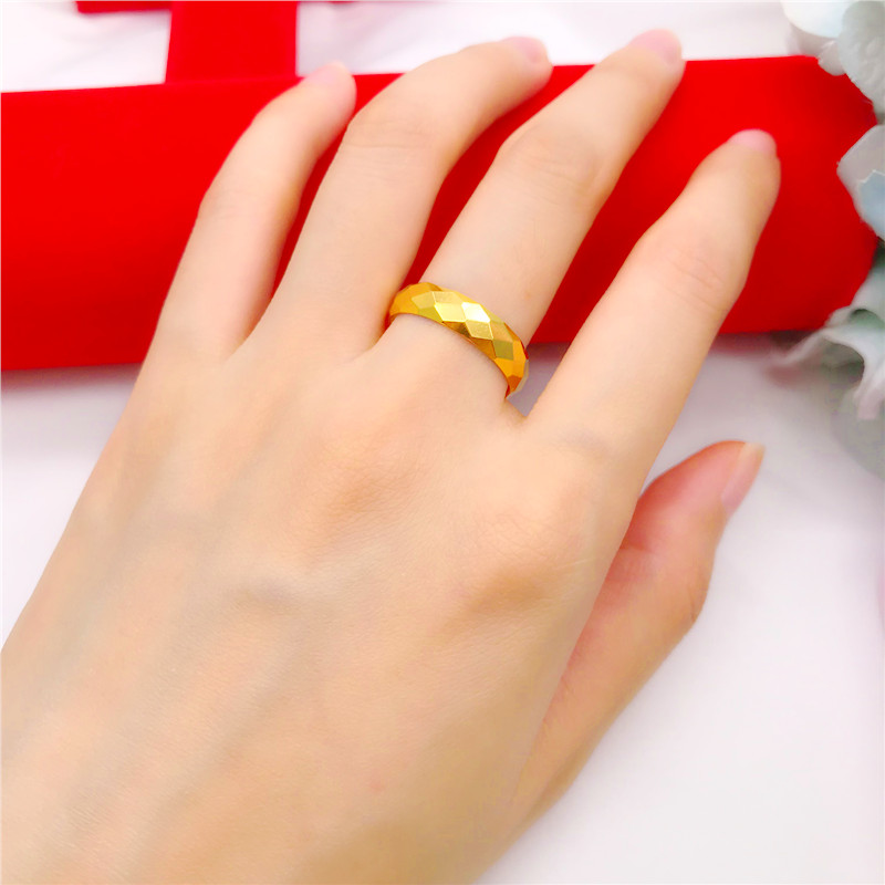 Nữ thời trang mở vòng tay bề mặt rộng mạ đồng thau k phai cuối cùng trở thành vòng tay trang sức giả Việt Nam vàng trang sức phù sa vòng dâu tằm cho bé