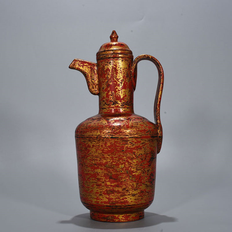 古花瓶，宣德銅製，古董，時代物 【公式通販】