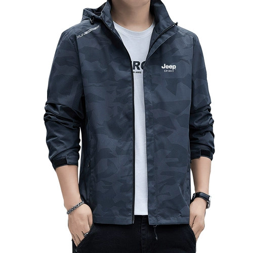 Jeep, джип, осенняя водонепроницаемая ветрозащитная куртка для отдыха, большой размер, новая коллекция