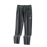 Jeep, джип для отдыха, мужские шелковые летние тонкие быстросохнущие штаны для рыбалки, оверсайз, размер, свободный прямой крой