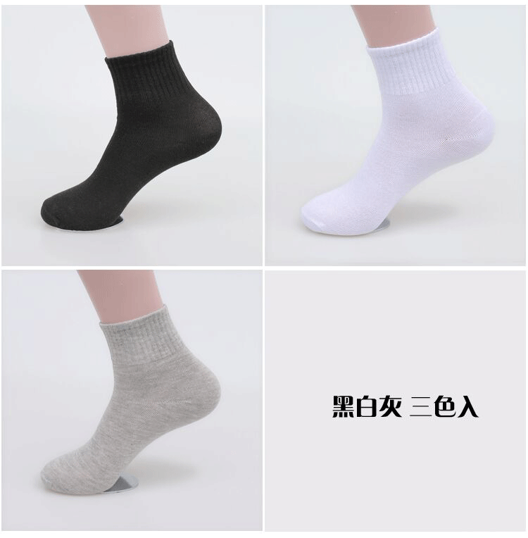 Vớ 10 đôi vớ nam mùa thu và mùa đông vớ cotton màu bốn mùa trong các nhà sản xuất chất khử mùi ống 1 nhân dân tệ dưới đây tất gucci