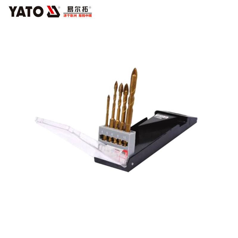 Easy-to-Elbe ceramic tile drill all-porcelain glass electric drill perforated multifunctional twist drill triangular drill YT-44800 44809