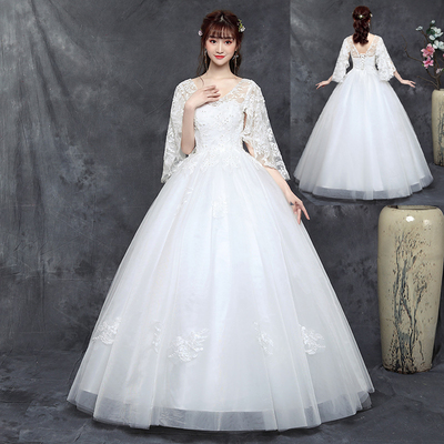 Large size wedding dress 200 catties plus fat, increase fat mm, thick arm meat trailer tail pregnant woman fat bride wedding service woman Large size wedding dress 200 catties plus fat, increase fat mm, thick arm meat trailer tail pregnant woman fat bride wedding service woman