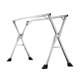 ສະແຕນເລດ telescopic folding clothes rack drying rack indoor floor-standing mobile clothes drying rod hidden quilt drying clothes rack floor-standing