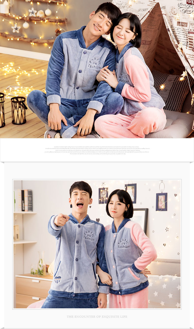 Pyjama mixte en Polyester Polyester  à manches longues - Ref 3005756 Image 14