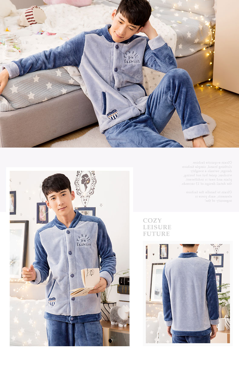 Pyjama mixte en Polyester Polyester  à manches longues - Ref 3005756 Image 17