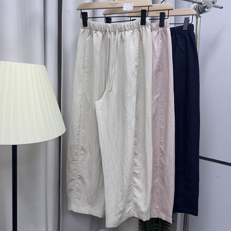 C3404/Cloud-Like Linen Walking Pants Bxt622138E