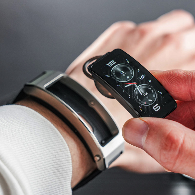 [New Product]Huawei Band B7 Smart Bluetooth Earphone with Heart Rate and Blood Oxygen Monitoring, Health Monitoring, Sports, and Call Function Watch