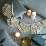 [bunting nhỏ] mà treo in thảm dệt tay đan dây trang trí tường trang trí tường trang trí trang trí tấm thảm treo tường