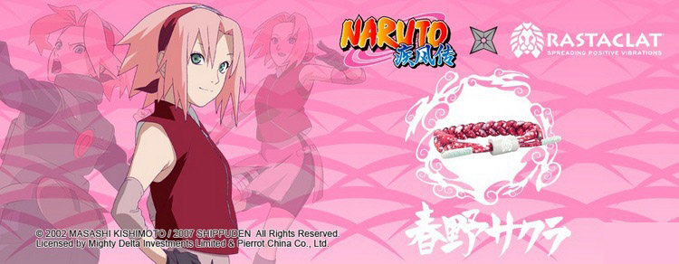 Mỹ chính hãng vòng tay sư tử nhỏ phản chiếu ba chiều giới hạn Naruto cặp đôi mô hình một cặp vòng tay dệt ren - Vòng đeo tay Clasp vòng đá