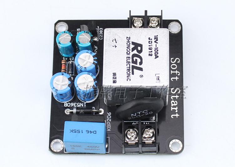 Power Soft Start Board High Power 100A Large Current Relay suitable for A amplifier